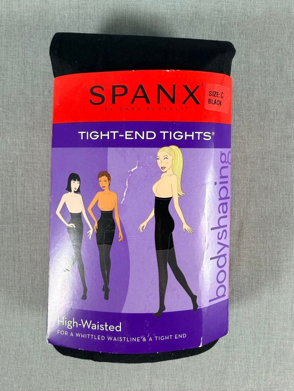 NIP Spanx Tight-End Tights High-Waisted Black Size C